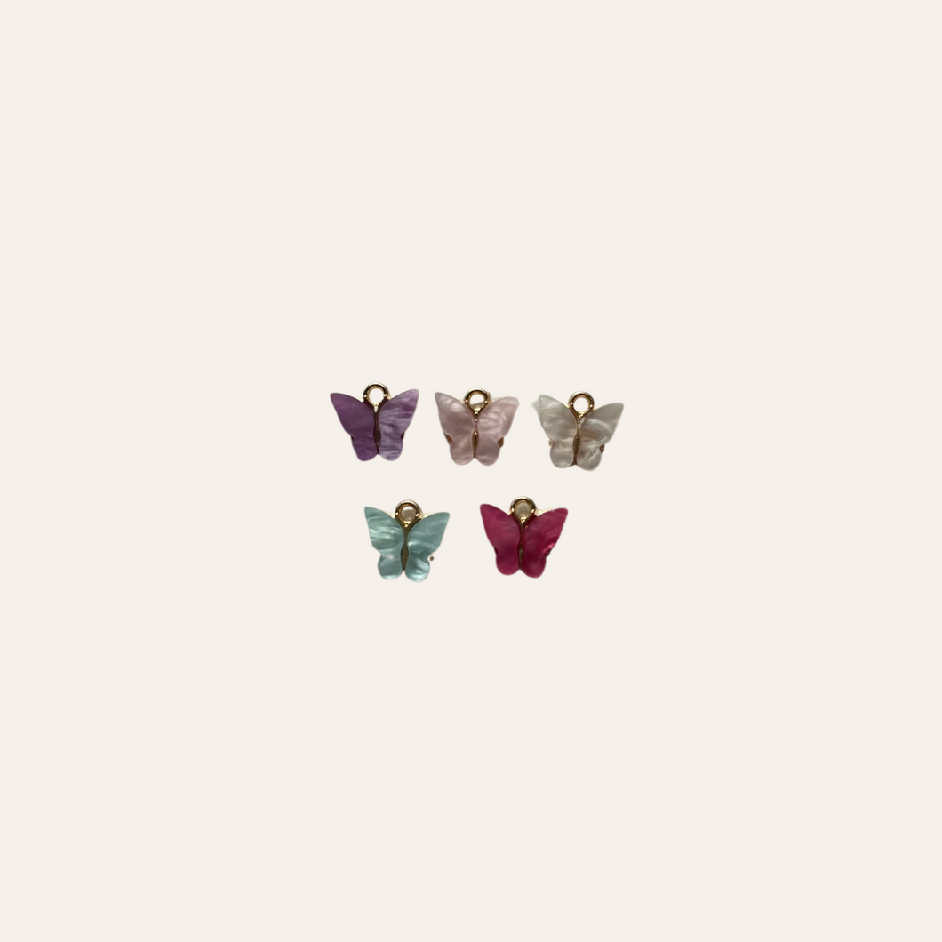 Resin Butterflies - Gold