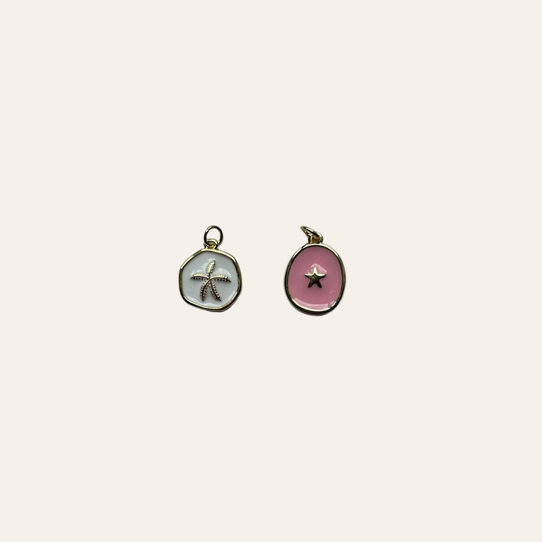 Starfish and and Star Pendant