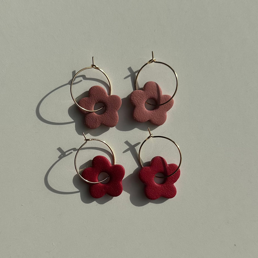 Valentine's Flower Hoop
