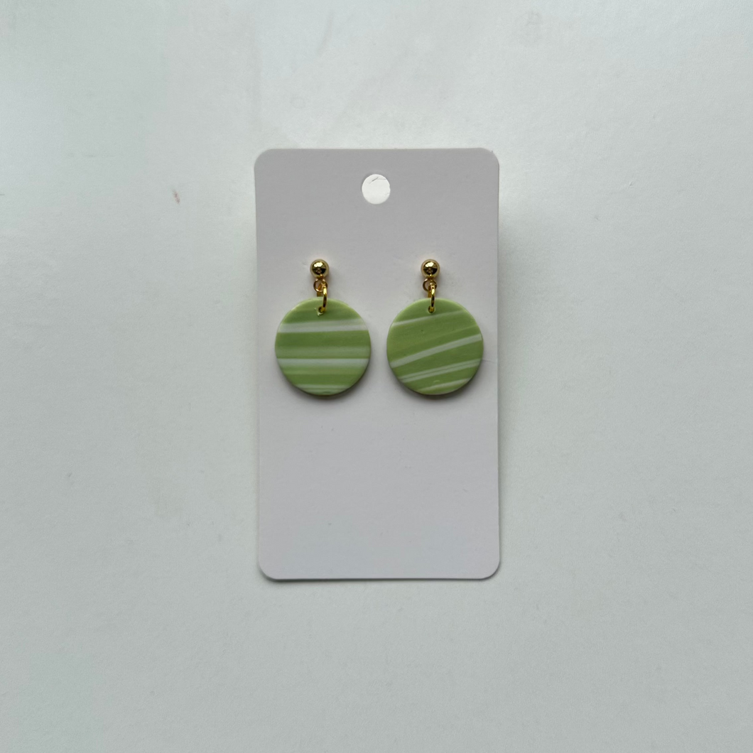 Green Marble Circles