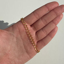 Load image into Gallery viewer, Gold Curb Chain - Bracelet
